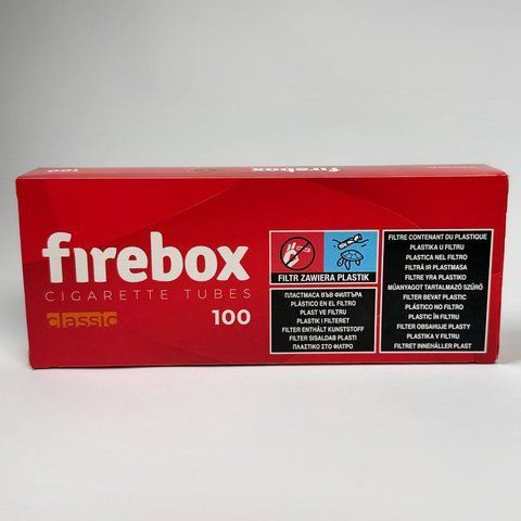 Гільзи для набивання сигарет Firebox (Фаєрбокс) 100 штук 00018 фото
