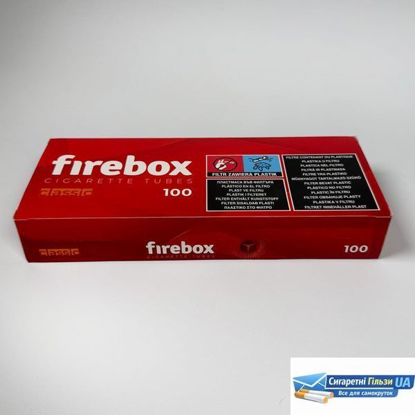 Гильзы для набивки сигарет Firebox (Фаербокс) 100 штук 00018 фото
