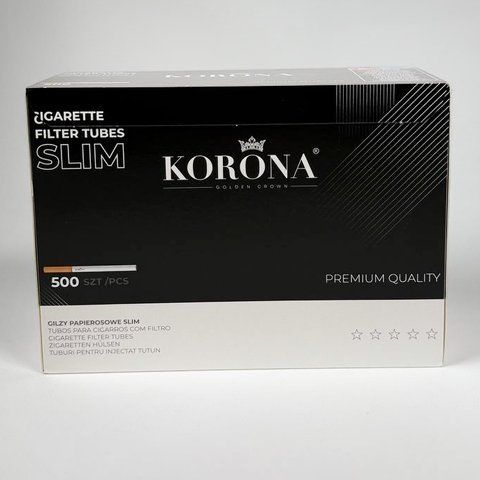 Гільзи для набивання сигарет Корона Слім 500 штук 00025 фото